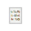 Picture of Be Kind Animals _GroupedProduct_Rectangle_Portrait_Mini_ _GroupedProduct_Rectangle_Portrait_Framed_Matted_