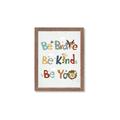 Picture of Be Kind Animals _GroupedProduct_Rectangle_Portrait_Mini_ _GroupedProduct_Rectangle_Portrait_Framed_Matted_