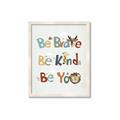 Picture of Be Kind Animals _GroupedProduct_Rectangle_Portrait_Mini_ _GroupedProduct_Rectangle_Portrait_Framed_Matted_