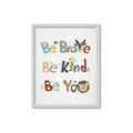 Picture of Be Kind Animals _GroupedProduct_Rectangle_Portrait_Mini_ _GroupedProduct_Rectangle_Portrait_Framed_Matted_