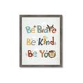 Picture of Be Kind Animals _GroupedProduct_Rectangle_Portrait_Mini_ _GroupedProduct_Rectangle_Portrait_Framed_Matted_
