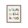 Picture of Be Kind Animals _GroupedProduct_Rectangle_Portrait_Mini_ _GroupedProduct_Rectangle_Portrait_Framed_Matted_