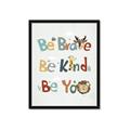 Picture of Be Kind Animals _GroupedProduct_Rectangle_Portrait_Mini_ _GroupedProduct_Rectangle_Portrait_Framed_Matted_