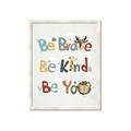 Picture of Be Kind Animals _GroupedProduct_Rectangle_Portrait_Mini_ _GroupedProduct_Rectangle_Portrait_Framed_Matted_