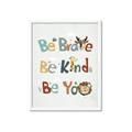 Picture of Be Kind Animals _GroupedProduct_Rectangle_Portrait_Mini_ _GroupedProduct_Rectangle_Portrait_Framed_Matted_