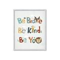 Picture of Be Kind Animals _GroupedProduct_Rectangle_Portrait_Mini_ _GroupedProduct_Rectangle_Portrait_Framed_Matted_