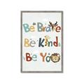 Picture of Be Kind Animals _GroupedProduct_Rectangle_Portrait_Mini_ _GroupedProduct_Rectangle_Portrait_Framed_Matted_