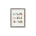 Picture of Be Kind Animals _GroupedProduct_Rectangle_Portrait_Mini_ _GroupedProduct_Rectangle_Portrait_Framed_Matted_
