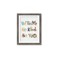 Picture of Be Kind Animals _GroupedProduct_Rectangle_Portrait_Mini_ _GroupedProduct_Rectangle_Portrait_Framed_Matted_
