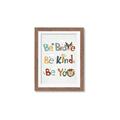 Picture of Be Kind Animals _GroupedProduct_Rectangle_Portrait_Mini_ _GroupedProduct_Rectangle_Portrait_Framed_Matted_