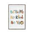 Picture of Be Kind Animals _GroupedProduct_Rectangle_Portrait_Mini_ _GroupedProduct_Rectangle_Portrait_Framed_Matted_
