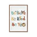 Picture of Be Kind Animals _GroupedProduct_Rectangle_Portrait_Mini_ _GroupedProduct_Rectangle_Portrait_Framed_Matted_