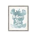 Picture of Believe you can  _GroupedProduct_Rectangle_Portrait_Mini_ _GroupedProduct_Rectangle_Portrait_Framed_Matted_