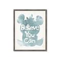 Picture of Believe you can  _GroupedProduct_Rectangle_Portrait_Mini_ _GroupedProduct_Rectangle_Portrait_Framed_Matted_
