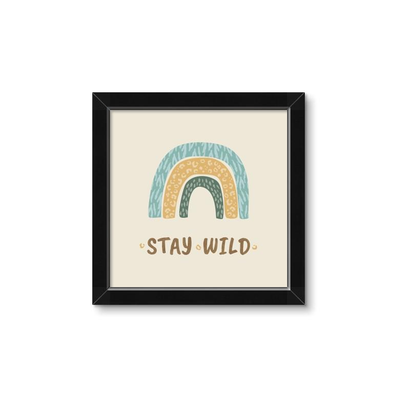 Picture of Stay Wild _GroupedProduct_Square_Mini_ _GroupedProduct_Square_Framed_Matted_