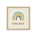 Picture of Stay Wild _GroupedProduct_Square_Mini_ _GroupedProduct_Square_Framed_Matted_