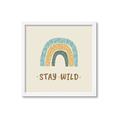 Picture of Stay Wild _GroupedProduct_Square_Mini_ _GroupedProduct_Square_Framed_Matted_