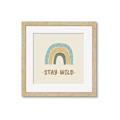 Picture of Stay Wild _GroupedProduct_Square_Mini_ _GroupedProduct_Square_Framed_Matted_