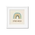 Picture of Stay Wild _GroupedProduct_Square_Mini_ _GroupedProduct_Square_Framed_Matted_