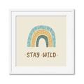 Picture of Stay Wild _GroupedProduct_Square_Mini_ _GroupedProduct_Square_Framed_Matted_