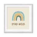 Picture of Stay Wild _GroupedProduct_Square_Mini_ _GroupedProduct_Square_Framed_Matted_