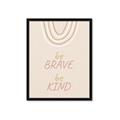 Picture of Be Kind  _GroupedProduct_Rectangle_Portrait_Mini_ _GroupedProduct_Rectangle_Portrait_Framed_Matted_