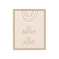 Picture of Be Kind  _GroupedProduct_Rectangle_Portrait_Mini_ _GroupedProduct_Rectangle_Portrait_Framed_Matted_