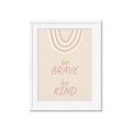 Picture of Be Kind  _GroupedProduct_Rectangle_Portrait_Mini_ _GroupedProduct_Rectangle_Portrait_Framed_Matted_