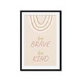 Picture of Be Kind  _GroupedProduct_Rectangle_Portrait_Mini_ _GroupedProduct_Rectangle_Portrait_Framed_Matted_
