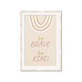 Picture of Be Kind  _GroupedProduct_Rectangle_Portrait_Mini_ _GroupedProduct_Rectangle_Portrait_Framed_Matted_