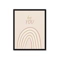 Picture of Be You  _GroupedProduct_Rectangle_Portrait_Mini_ _GroupedProduct_Rectangle_Portrait_Framed_Matted_
