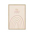 Picture of Be You  _GroupedProduct_Rectangle_Portrait_Mini_ _GroupedProduct_Rectangle_Portrait_Framed_Matted_