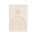 Picture of Be You  _GroupedProduct_Rectangle_Portrait_Mini_ _GroupedProduct_Rectangle_Portrait_Framed_Matted_