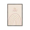 Picture of Be You  _GroupedProduct_Rectangle_Portrait_Mini_ _GroupedProduct_Rectangle_Portrait_Framed_Matted_