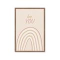 Picture of Be You  _GroupedProduct_Rectangle_Portrait_Mini_ _GroupedProduct_Rectangle_Portrait_Framed_Matted_