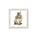 Picture of Baby Brown Bunny _GroupedProduct_Square_Mini_ _GroupedProduct_Square_Framed_Matted_