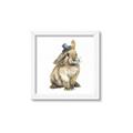 Picture of Baby Brown Bunny _GroupedProduct_Square_Mini_ _GroupedProduct_Square_Framed_Matted_