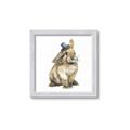 Picture of Baby Brown Bunny _GroupedProduct_Square_Mini_ _GroupedProduct_Square_Framed_Matted_