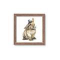 Picture of Baby Brown Bunny _GroupedProduct_Square_Mini_ _GroupedProduct_Square_Framed_Matted_