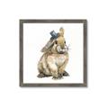 Picture of Baby Brown Bunny _GroupedProduct_Square_Mini_ _GroupedProduct_Square_Framed_Matted_