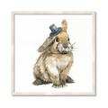 Picture of Baby Brown Bunny _GroupedProduct_Square_Mini_ _GroupedProduct_Square_Framed_Matted_
