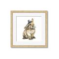 Picture of Baby Brown Bunny _GroupedProduct_Square_Mini_ _GroupedProduct_Square_Framed_Matted_