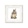 Picture of Baby Brown Bunny _GroupedProduct_Square_Mini_ _GroupedProduct_Square_Framed_Matted_