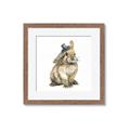 Picture of Baby Brown Bunny _GroupedProduct_Square_Mini_ _GroupedProduct_Square_Framed_Matted_
