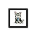 Picture of Fish Tie Kitty _GroupedProduct_Square_Mini_ _GroupedProduct_Square_Framed_Matted_
