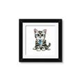Picture of Fish Tie Kitty _GroupedProduct_Square_Mini_ _GroupedProduct_Square_Framed_Matted_