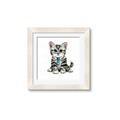 Picture of Fish Tie Kitty _GroupedProduct_Square_Mini_ _GroupedProduct_Square_Framed_Matted_