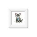 Picture of Fish Tie Kitty _GroupedProduct_Square_Mini_ _GroupedProduct_Square_Framed_Matted_