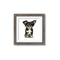 Picture of Pink Bow Chihuahua  _GroupedProduct_Square_Mini_ _GroupedProduct_Square_Framed_Matted_