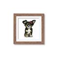 Picture of Pink Bow Chihuahua  _GroupedProduct_Square_Mini_ _GroupedProduct_Square_Framed_Matted_
